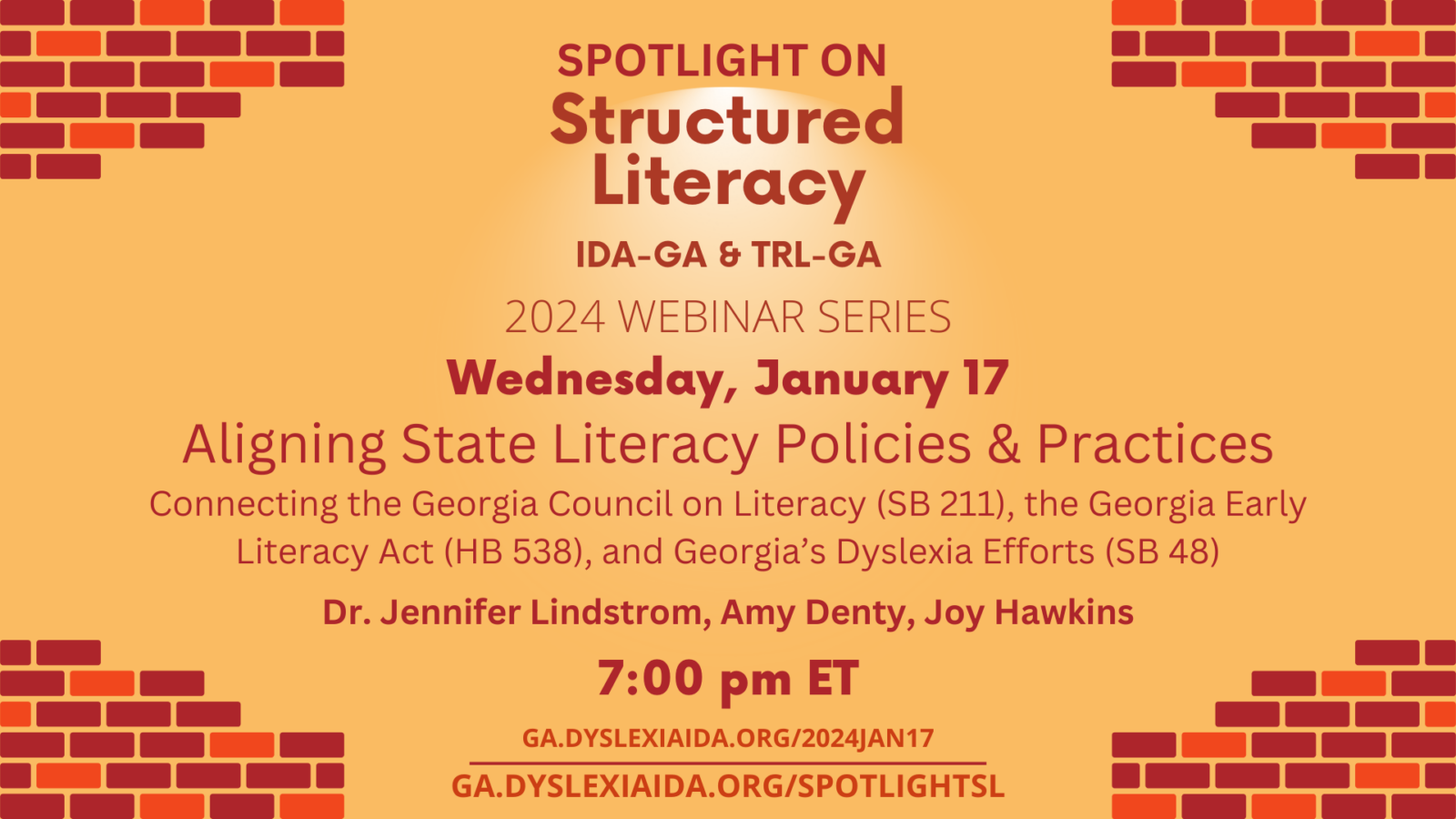 2024 Spotlight on Structured Literacy Series “Aligning State Literacy